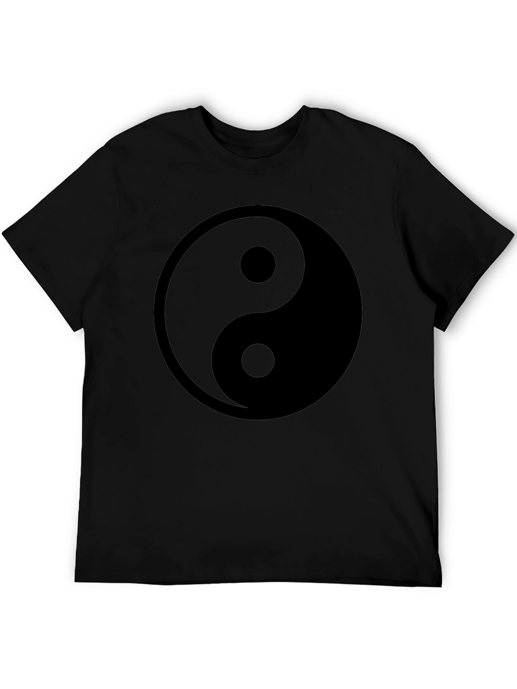 Yin Yang Graphic Tee - Black