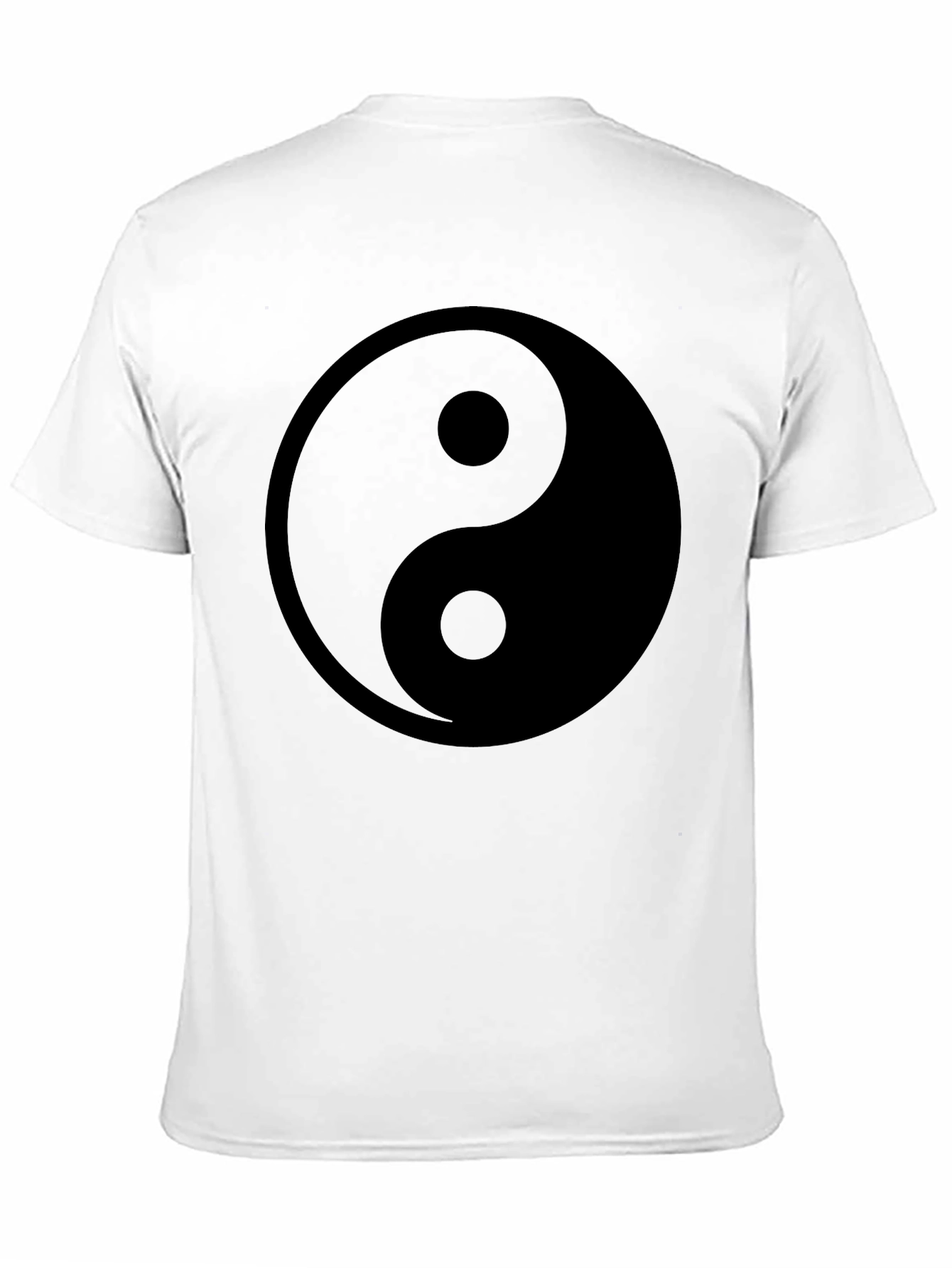 Yin Yang Graphic Tee - Black