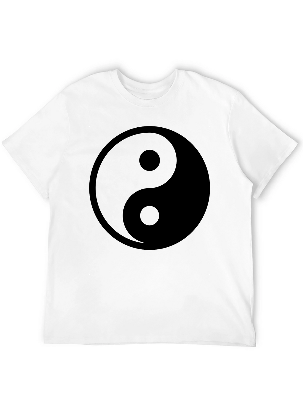 Yin Yang Graphic Tee - Black