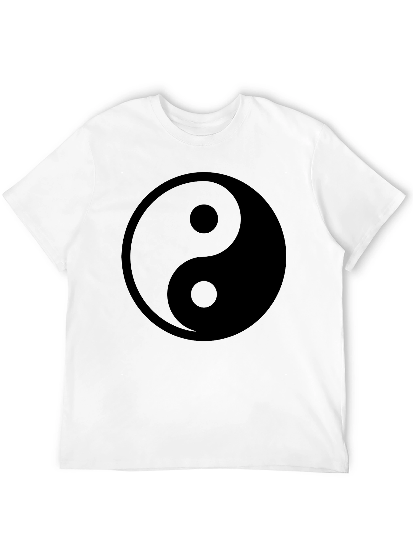 Yin Yang Graphic Tee - Black