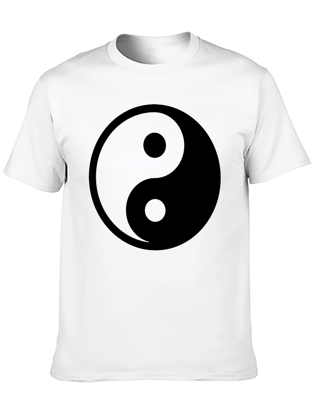 Yin Yang Graphic Tee - Black