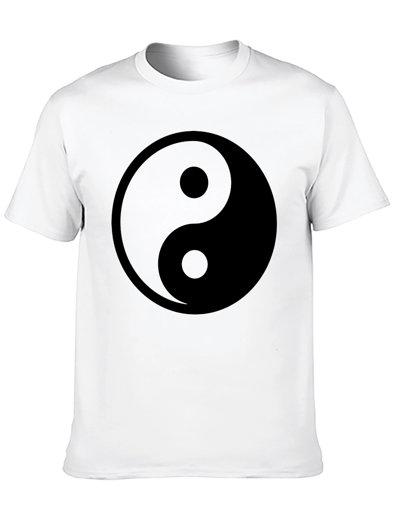 Yin Yang Graphic Tee - Black