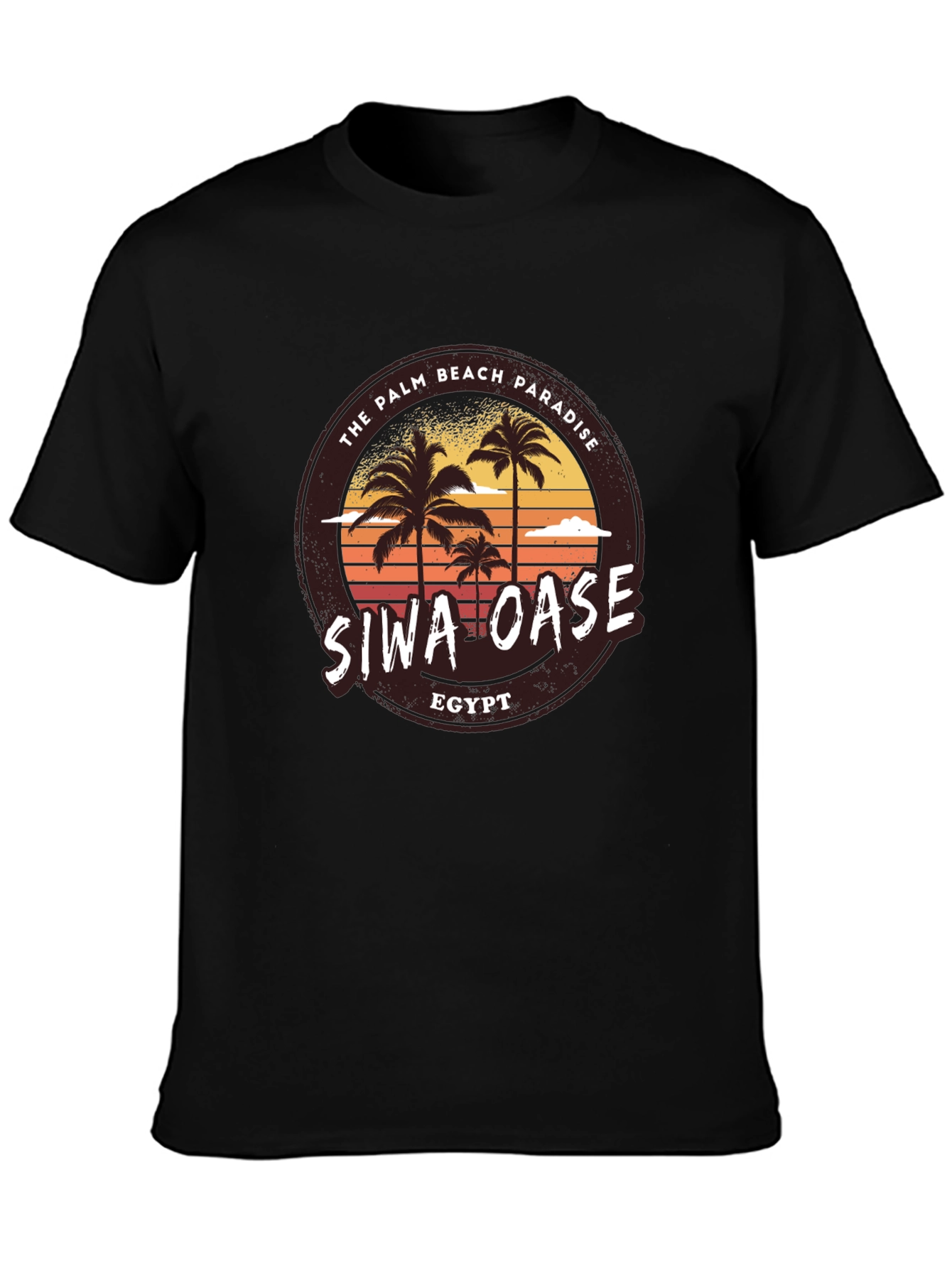 Siwa Oase Egypt Palm Beach Paradise T-Shirt