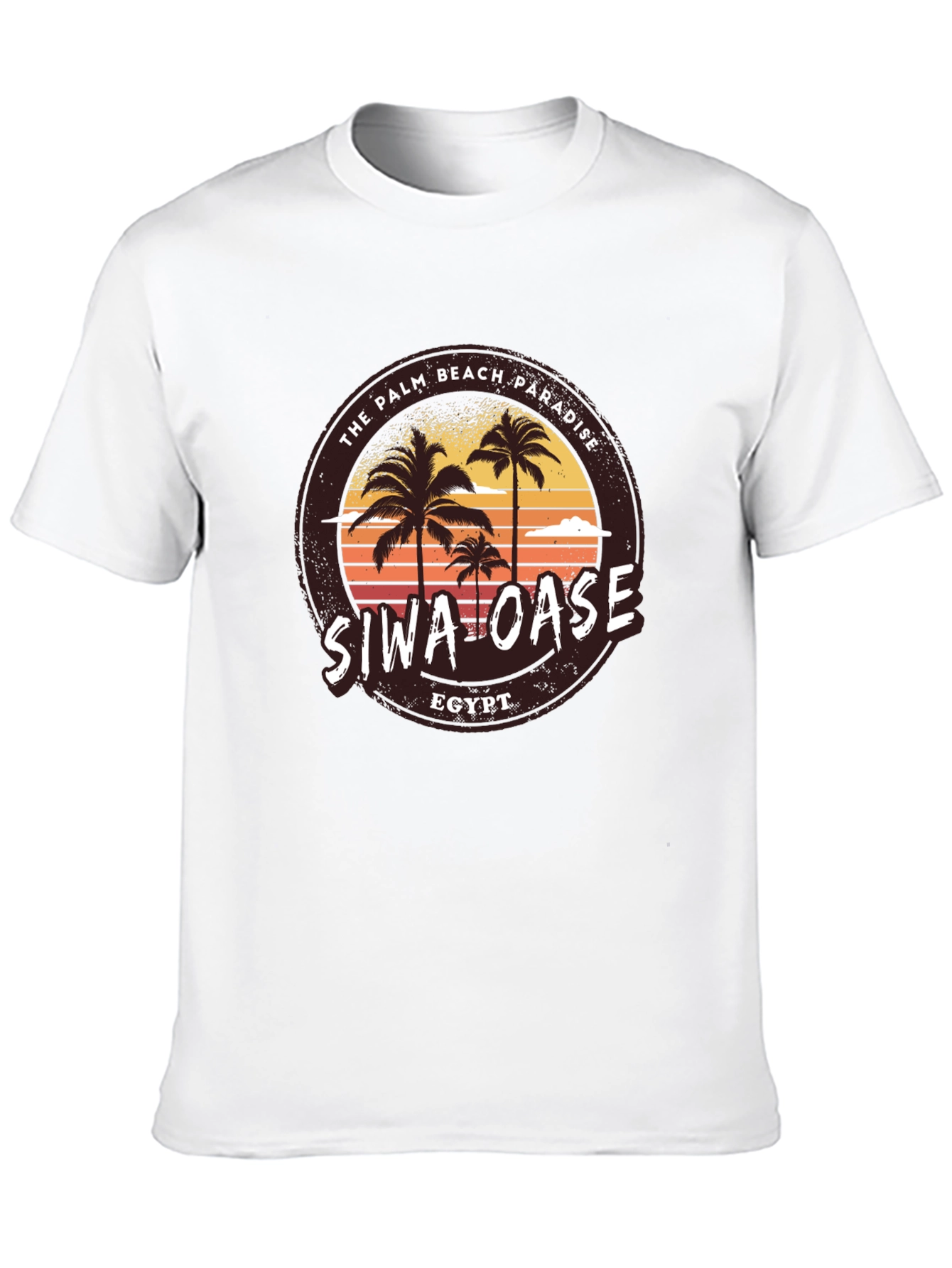 Siwa Oase Egypt Palm Beach Paradise T-Shirt