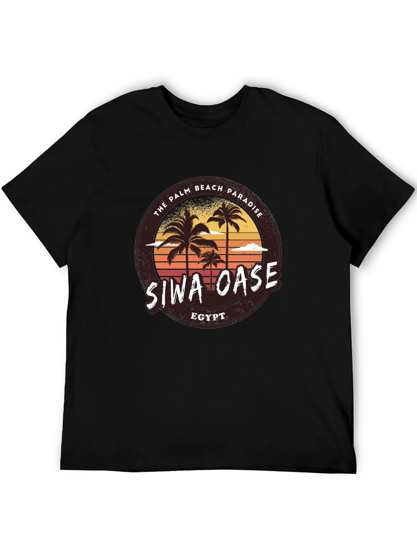 Siwa Oase Egypt Palm Beach Paradise T-Shirt