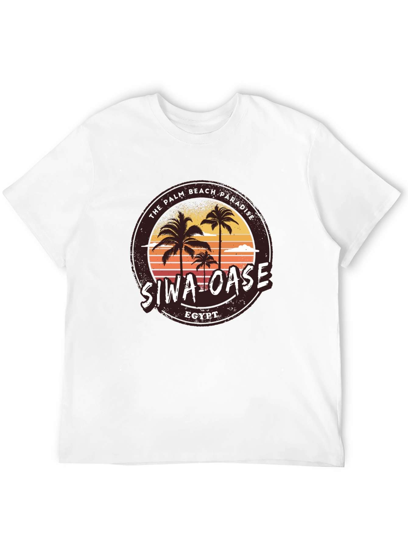 Siwa Oase Egypt Palm Beach Paradise T-Shirt