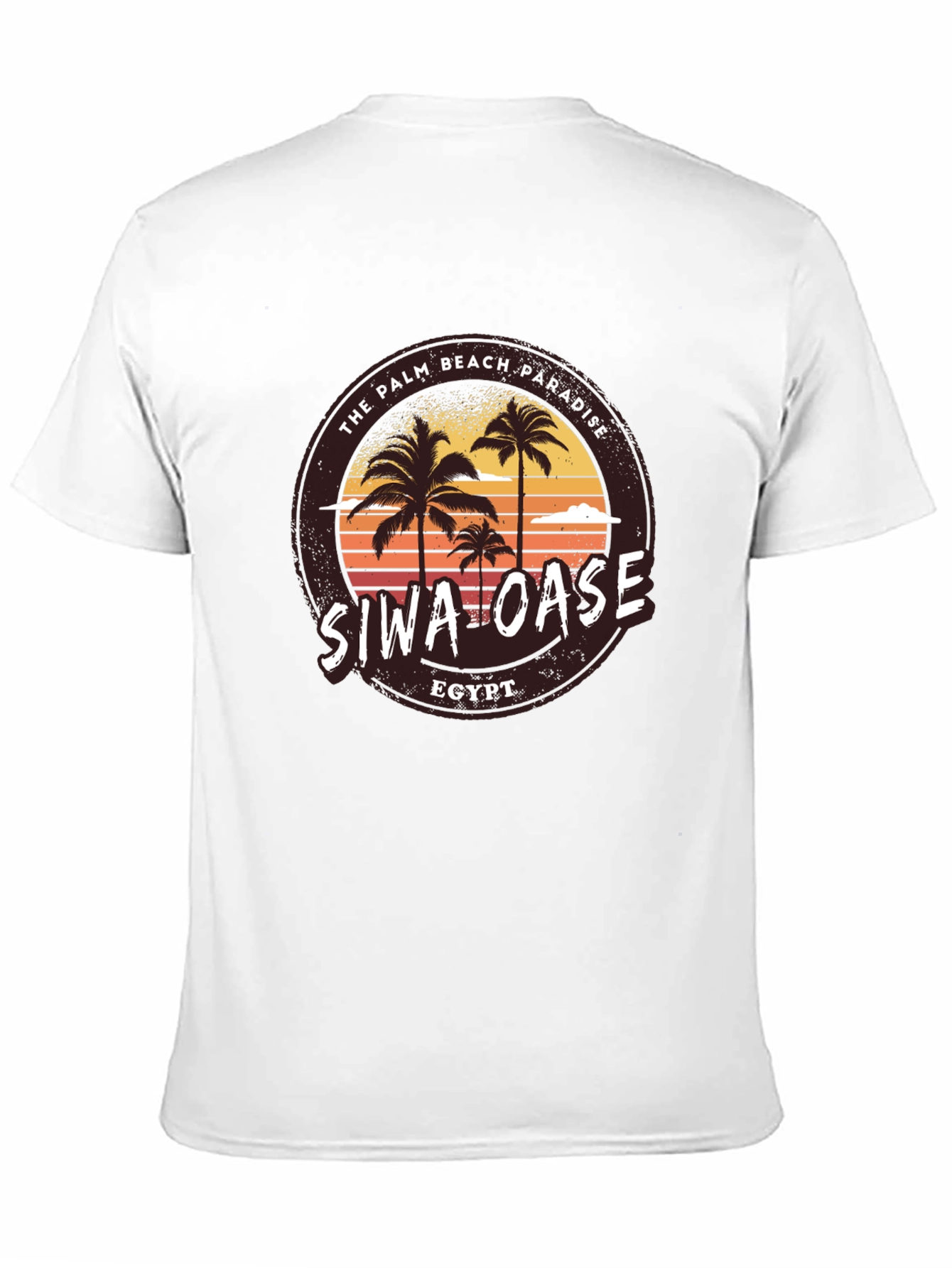 Siwa Oase Egypt Palm Beach Paradise T-Shirt