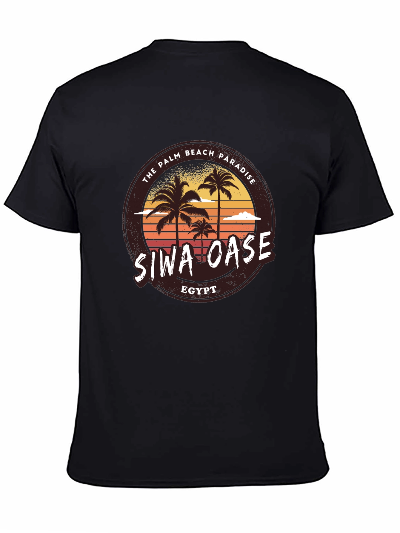Siwa Oase Egypt Palm Beach Paradise T-Shirt
