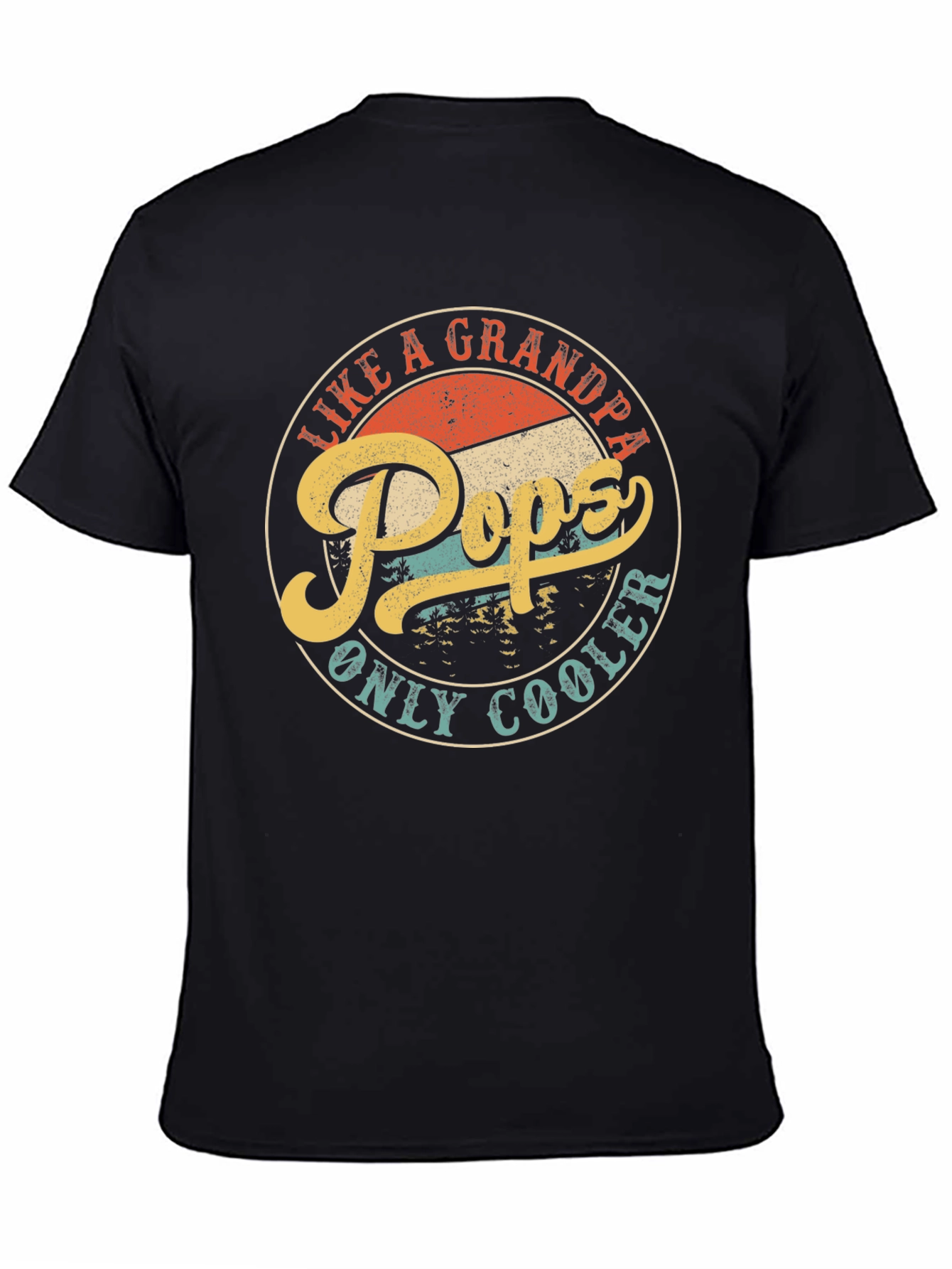 Pops Like a Grandpa Only Cooler T-Shirt