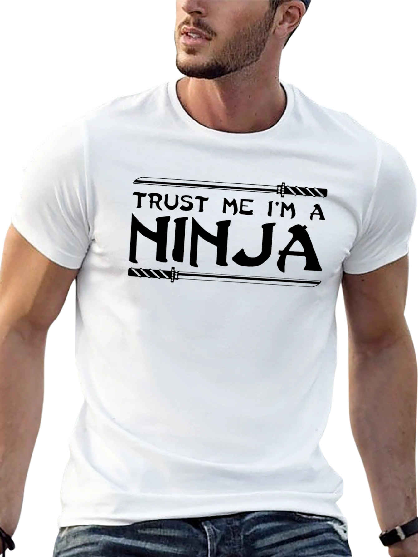 Trust Me Im A Ninja T-Shirt - Black