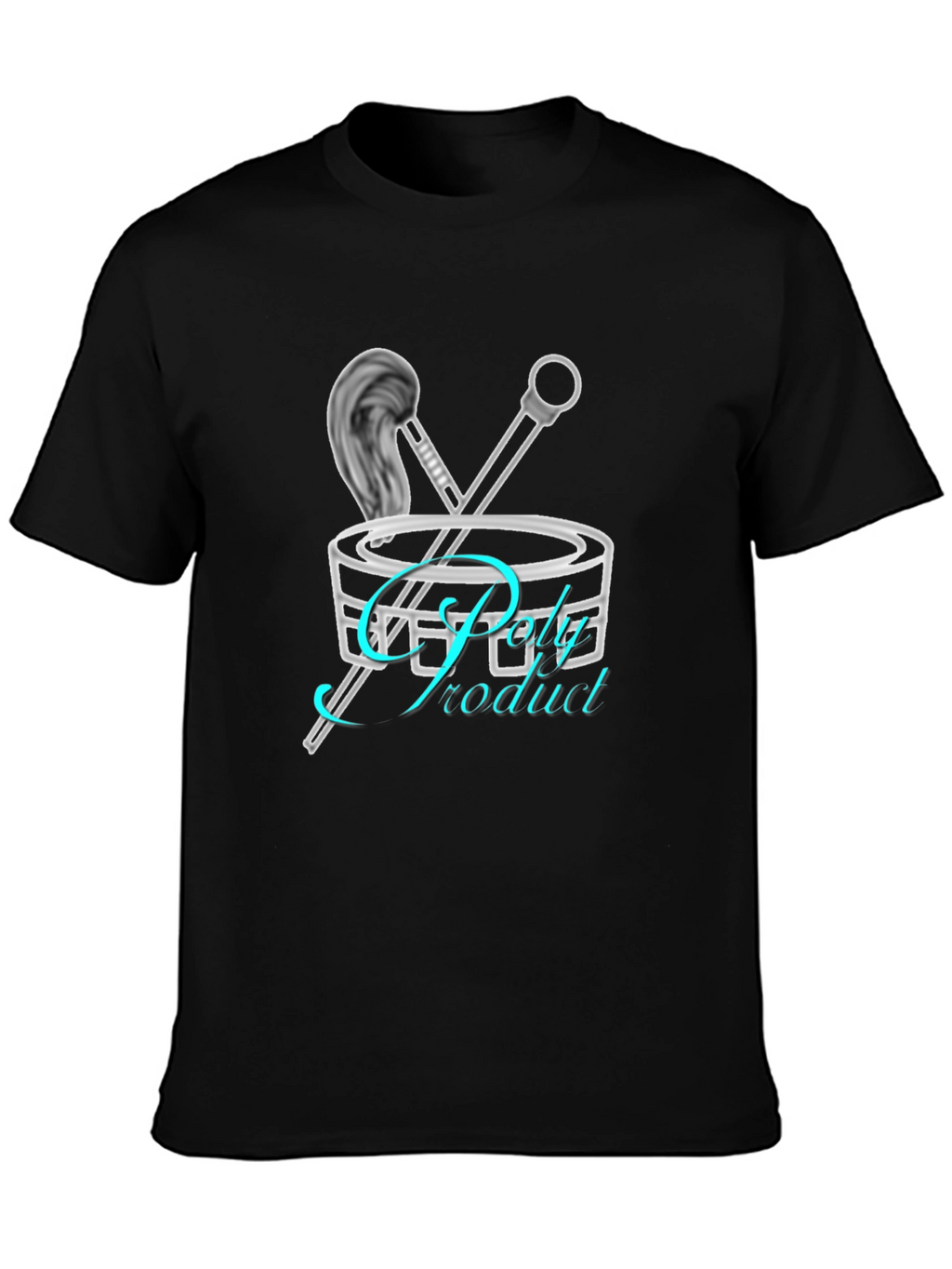 Trendy Drum Kit Graphic Tee - Music Lover T-Shirt