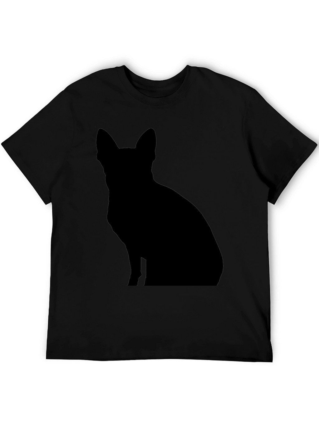 Black Dog Silhouette T-Shirt