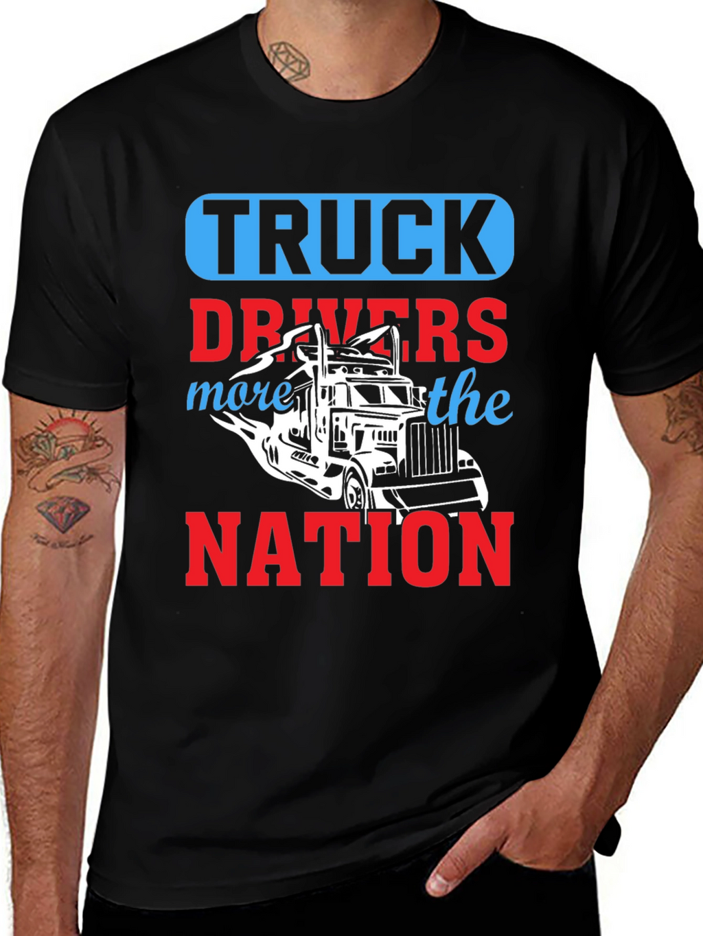 Truck Driver T-Shirt - Drive the Nation!