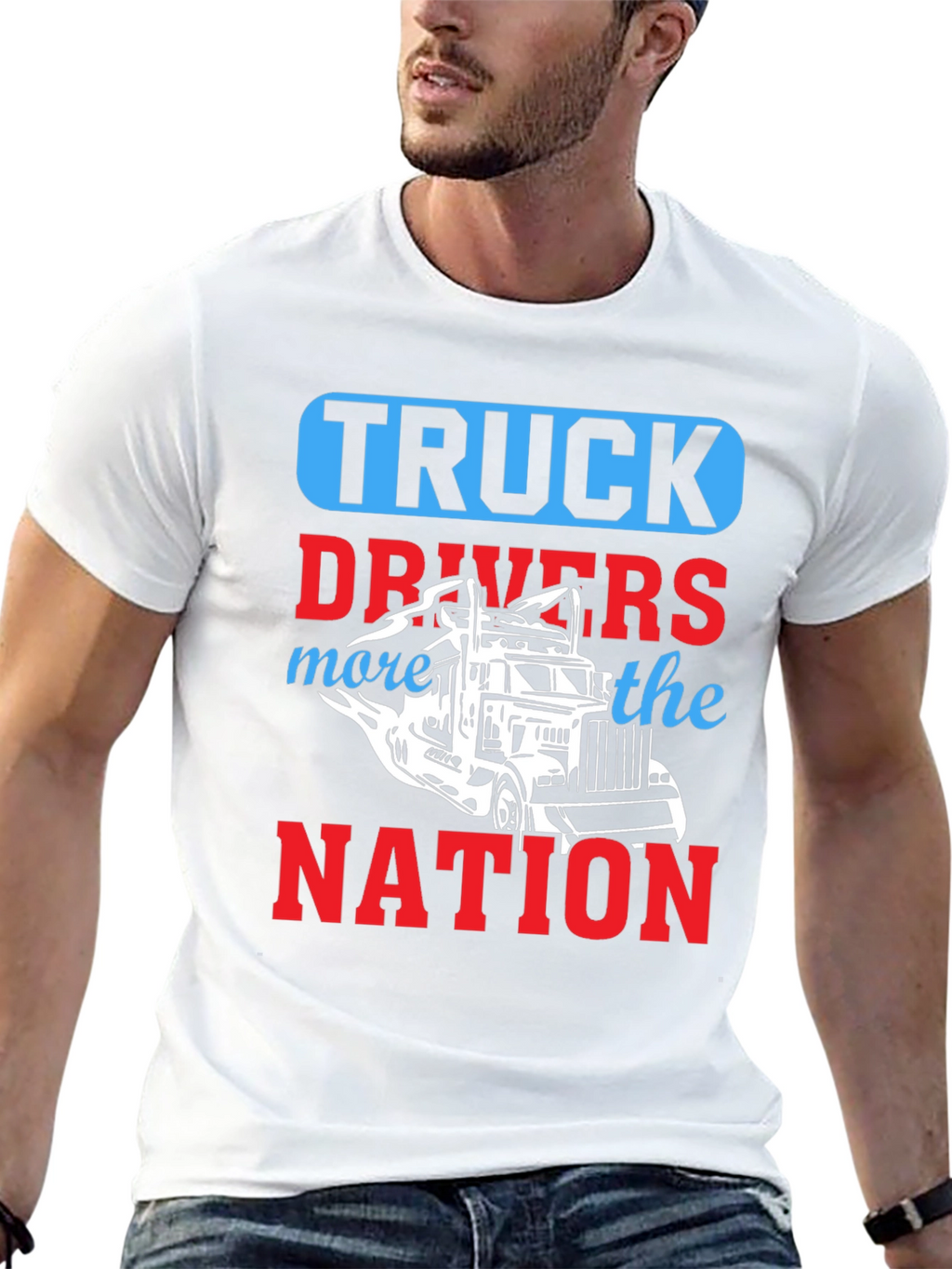 Truck Driver T-Shirt - Drive the Nation!