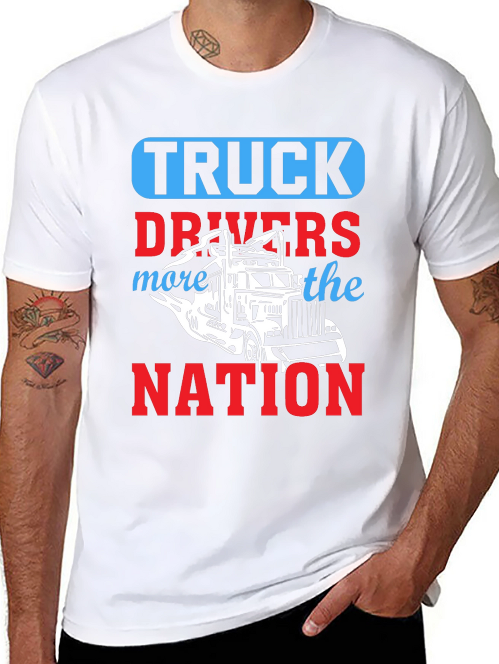 Truck Driver T-Shirt - Drive the Nation!
