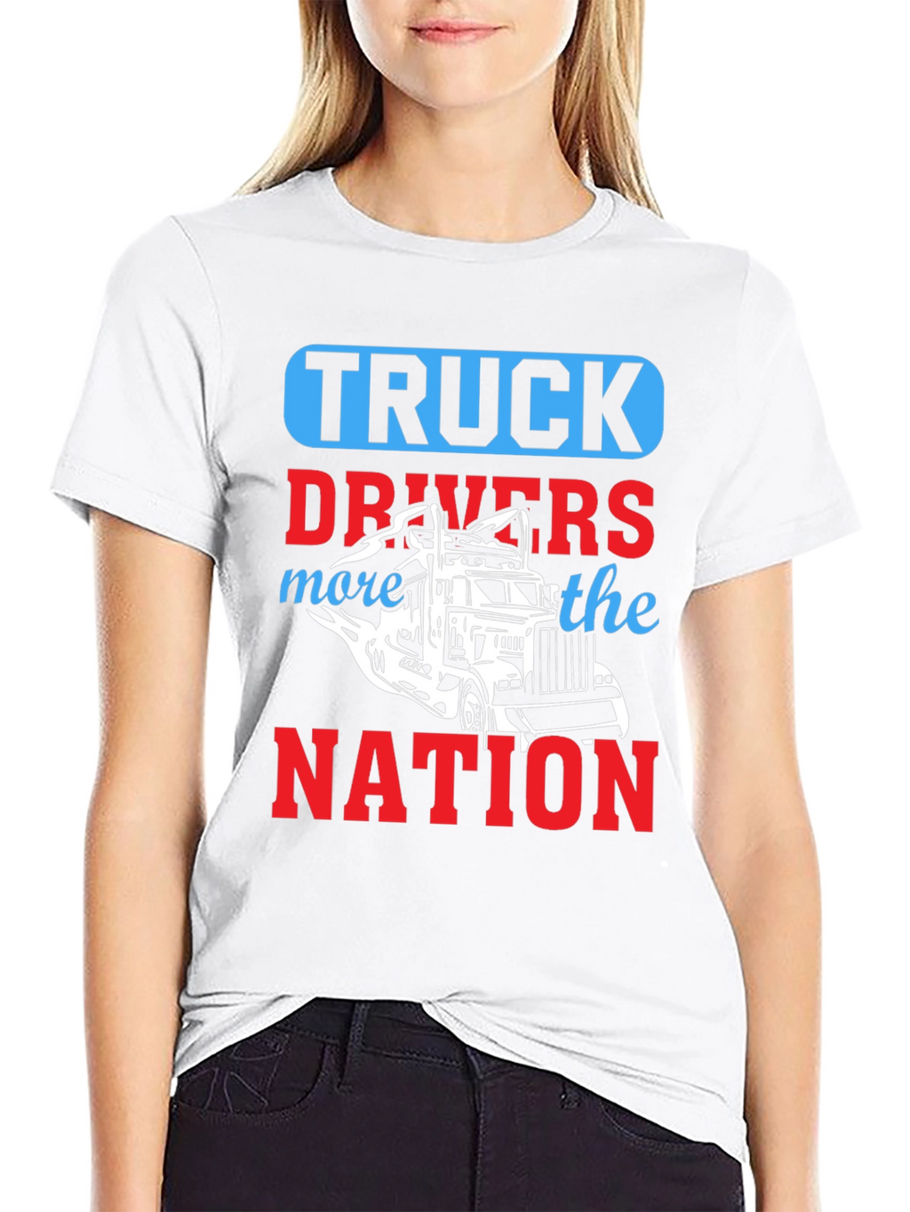 Truck Driver T-Shirt - Drive the Nation!