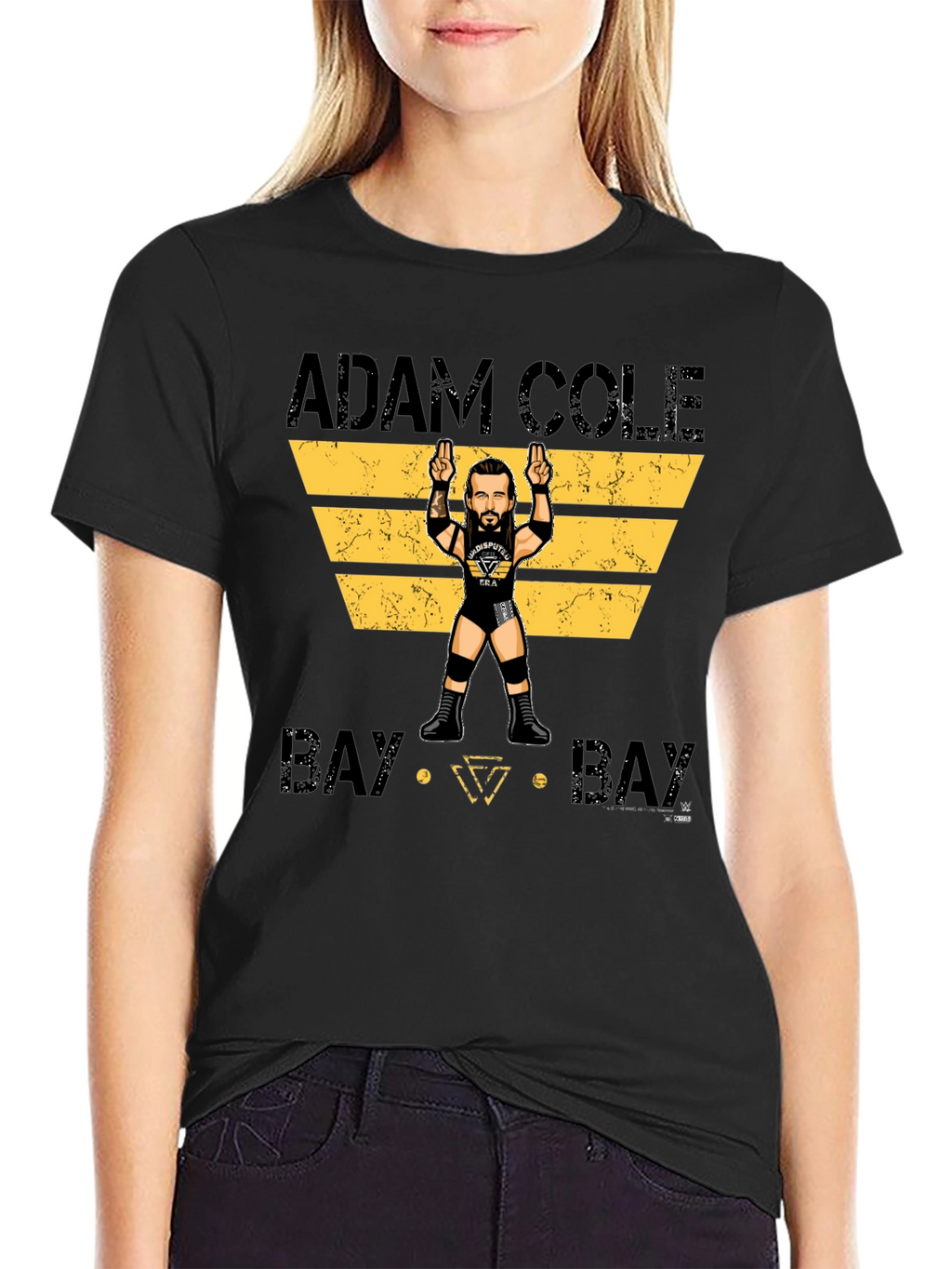 Adam Cole Bay Bay T-Shirt Wrestling Fan Apparel