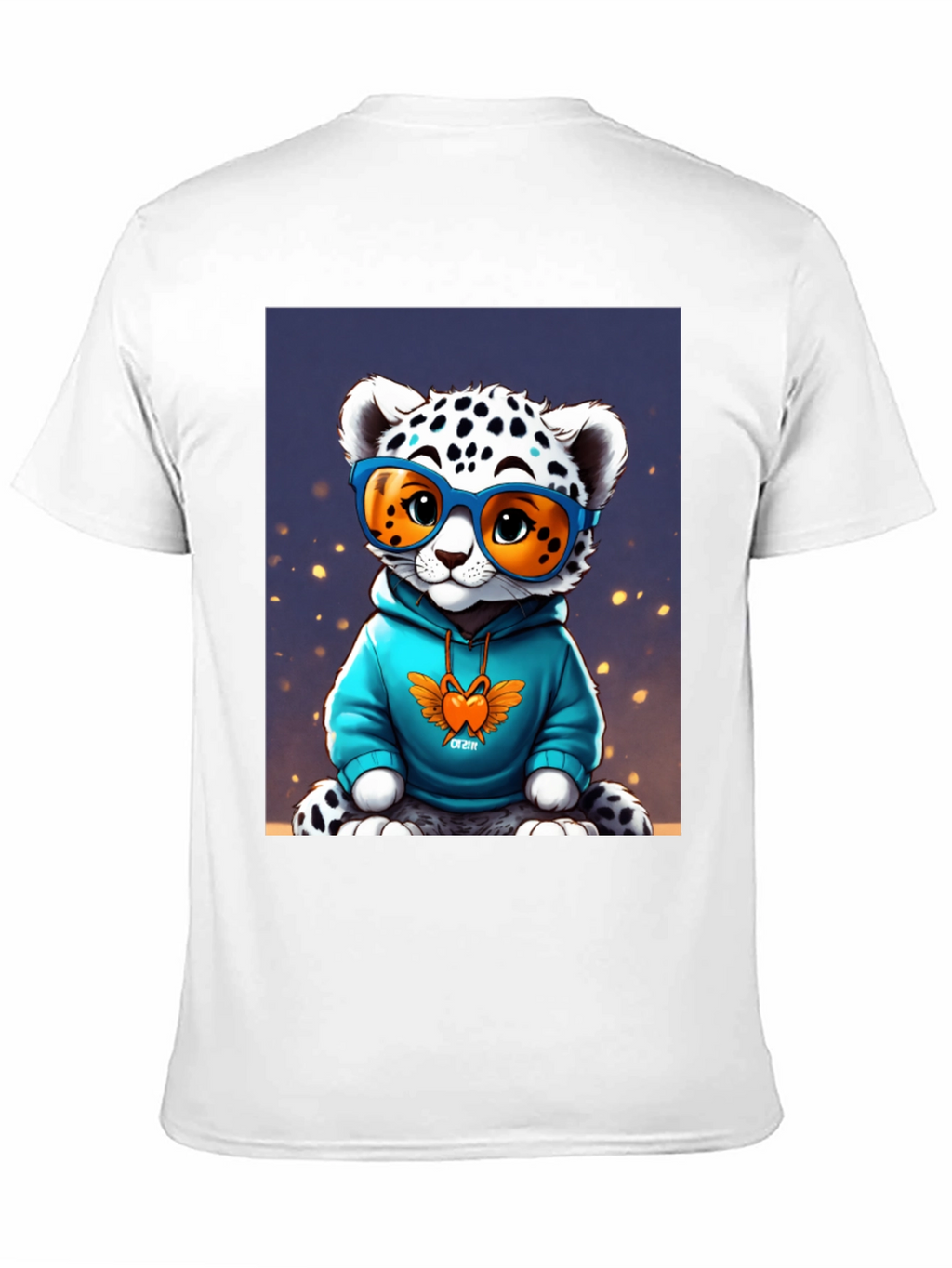 Cool Cat Tee - Funky Leopard Graphic T-Shirt