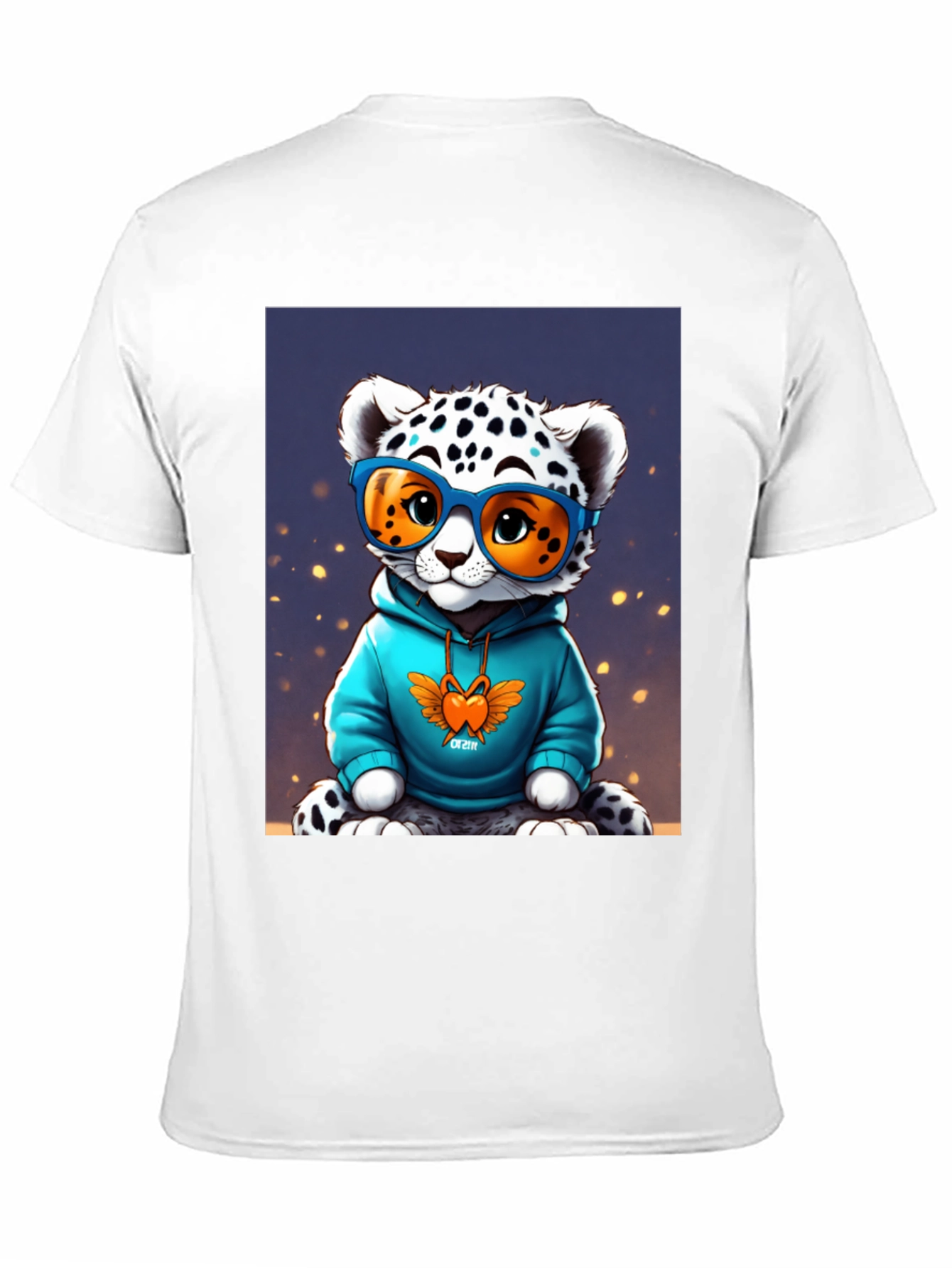 Cool Cat Tee - Funky Leopard Graphic T-Shirt