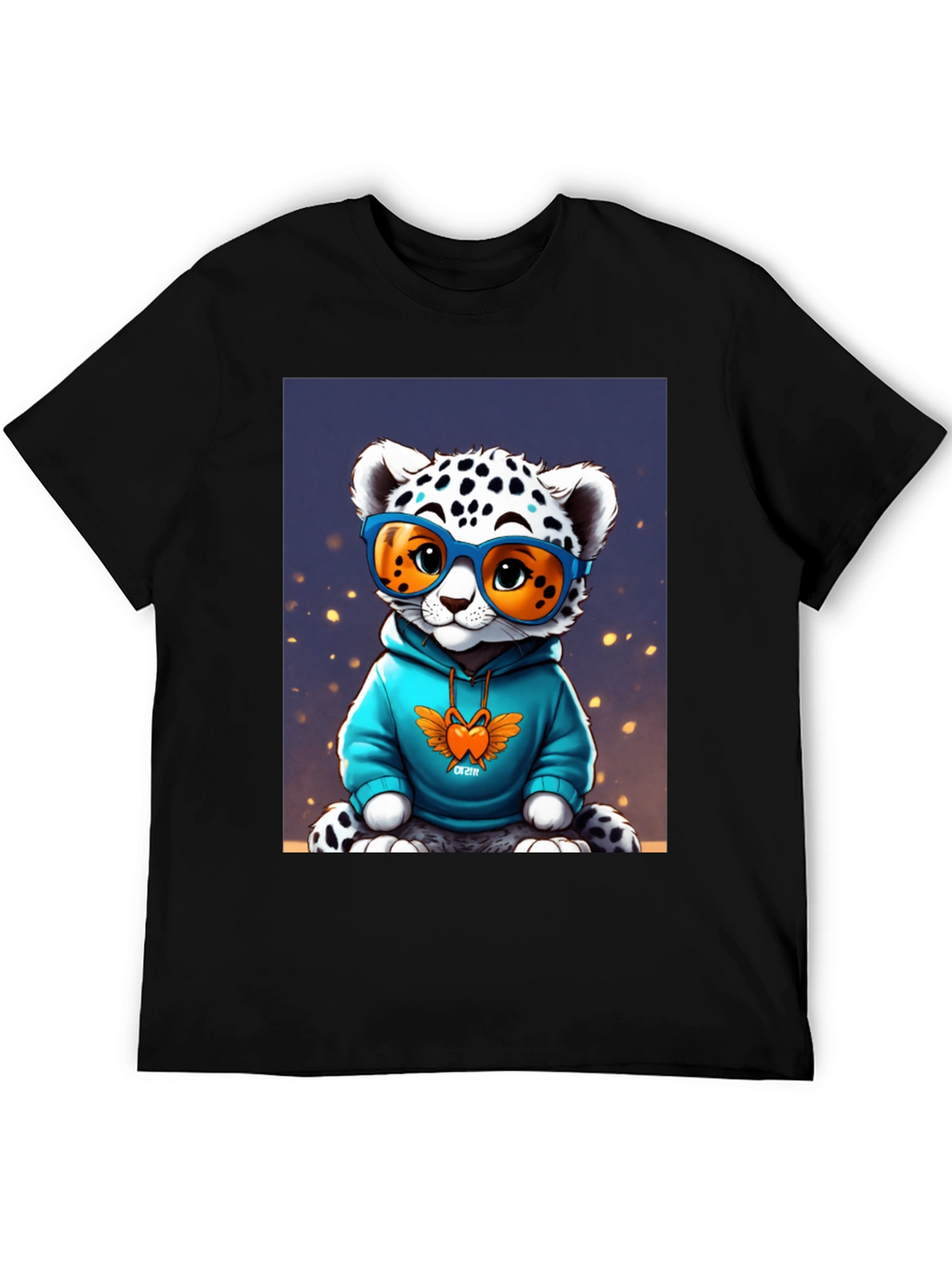 Cool Cat Tee - Funky Leopard Graphic T-Shirt