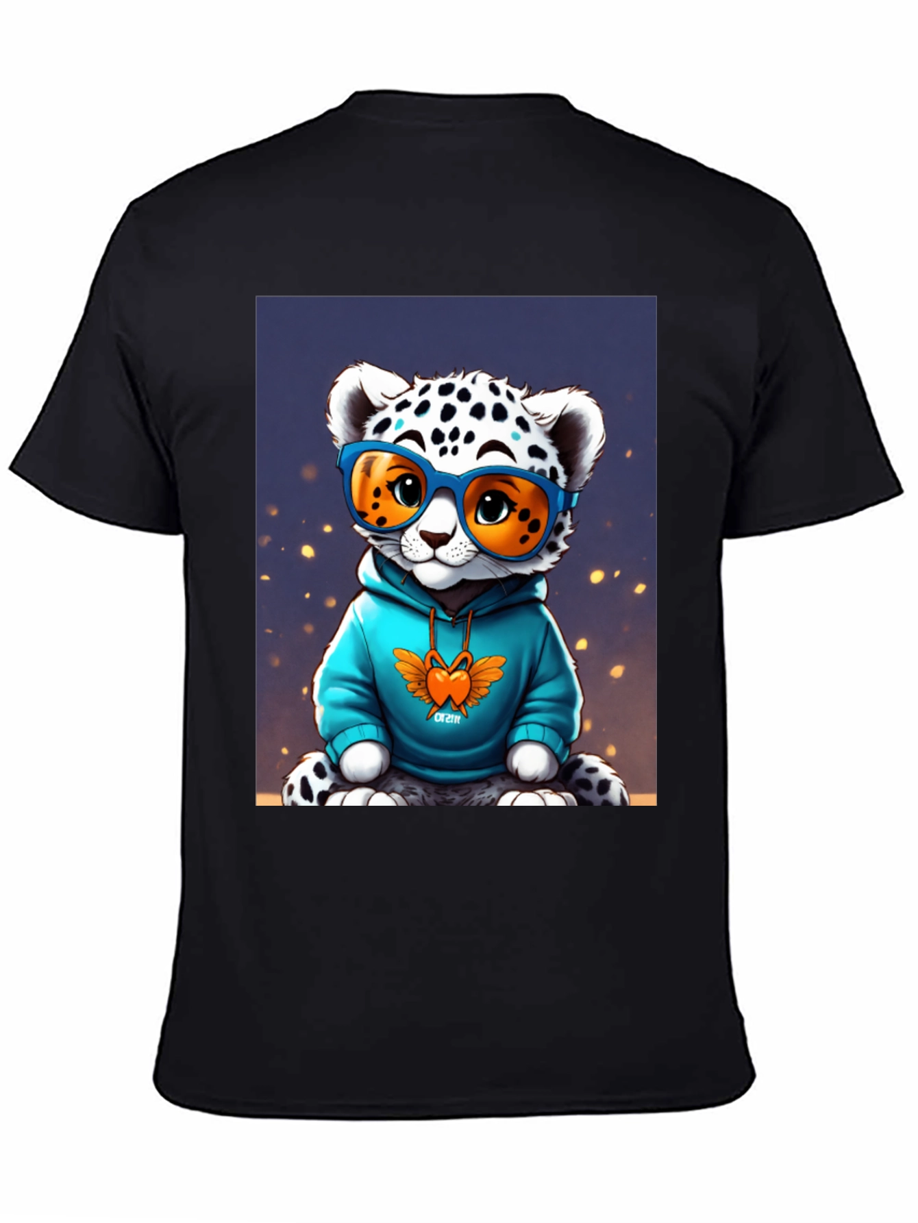 Cool Cat Tee - Funky Leopard Graphic T-Shirt
