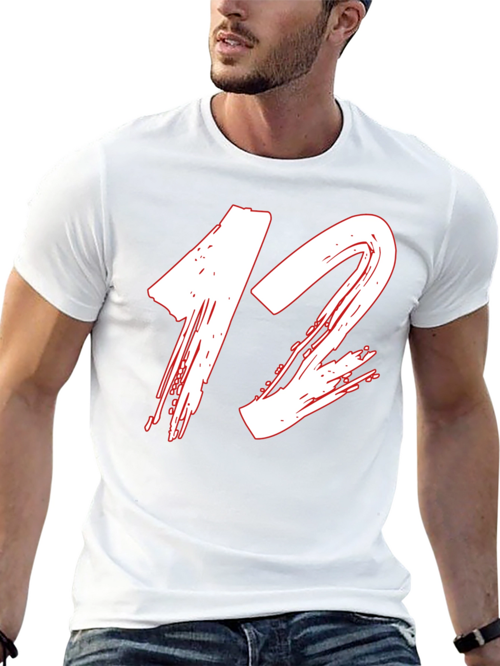 Number 12 Graphic Tee - Modern Streetwear Style