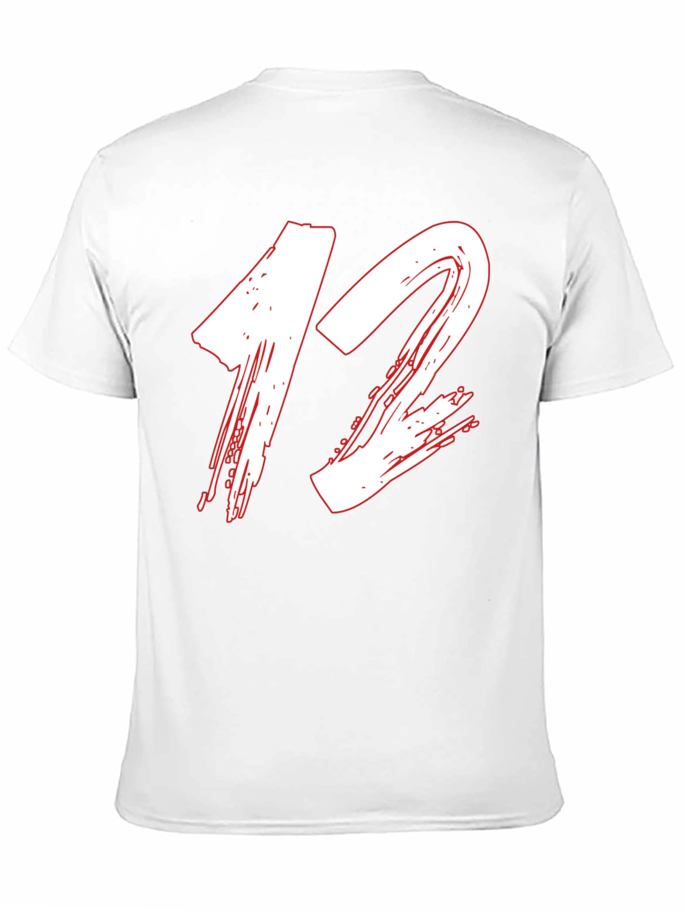 Number 12 Graphic Tee - Modern Streetwear Style