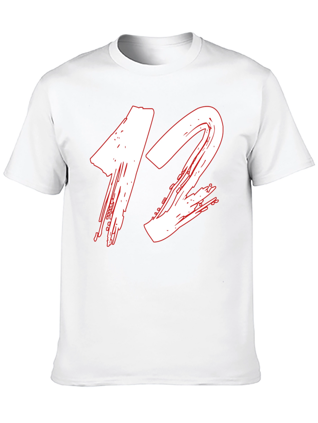 Number 12 Graphic Tee - Modern Streetwear Style