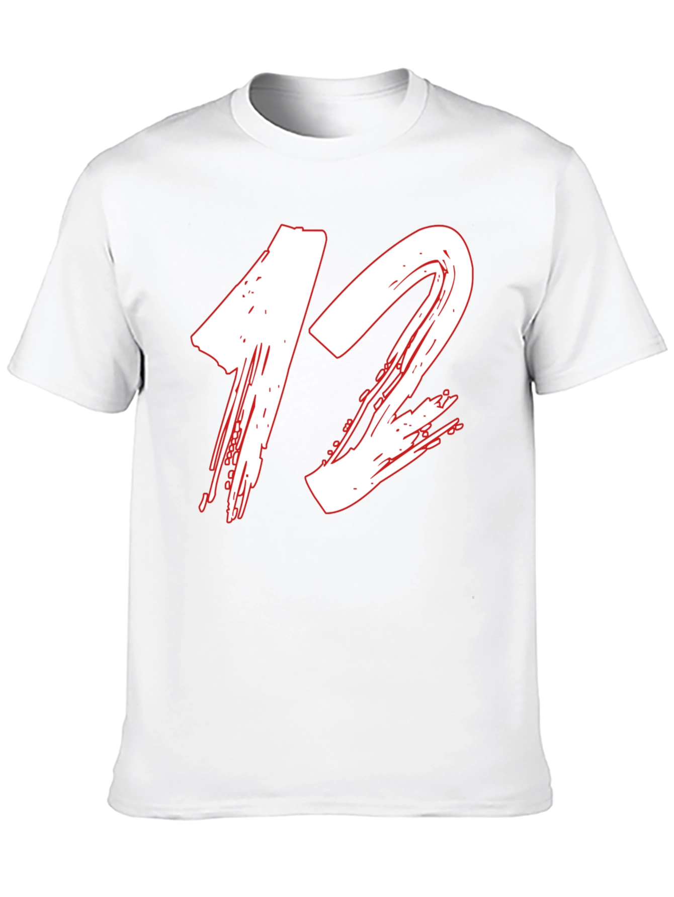 Number 12 Graphic Tee - Modern Streetwear Style