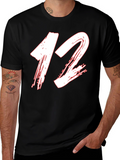Number 12 Graphic Tee - Modern Streetwear Style