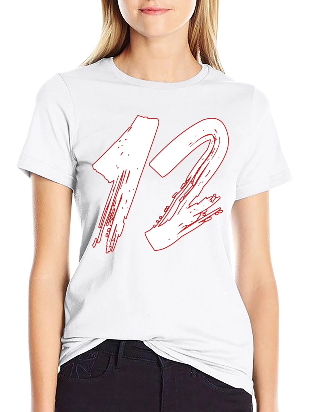 Number 12 Graphic Tee - Modern Streetwear Style
