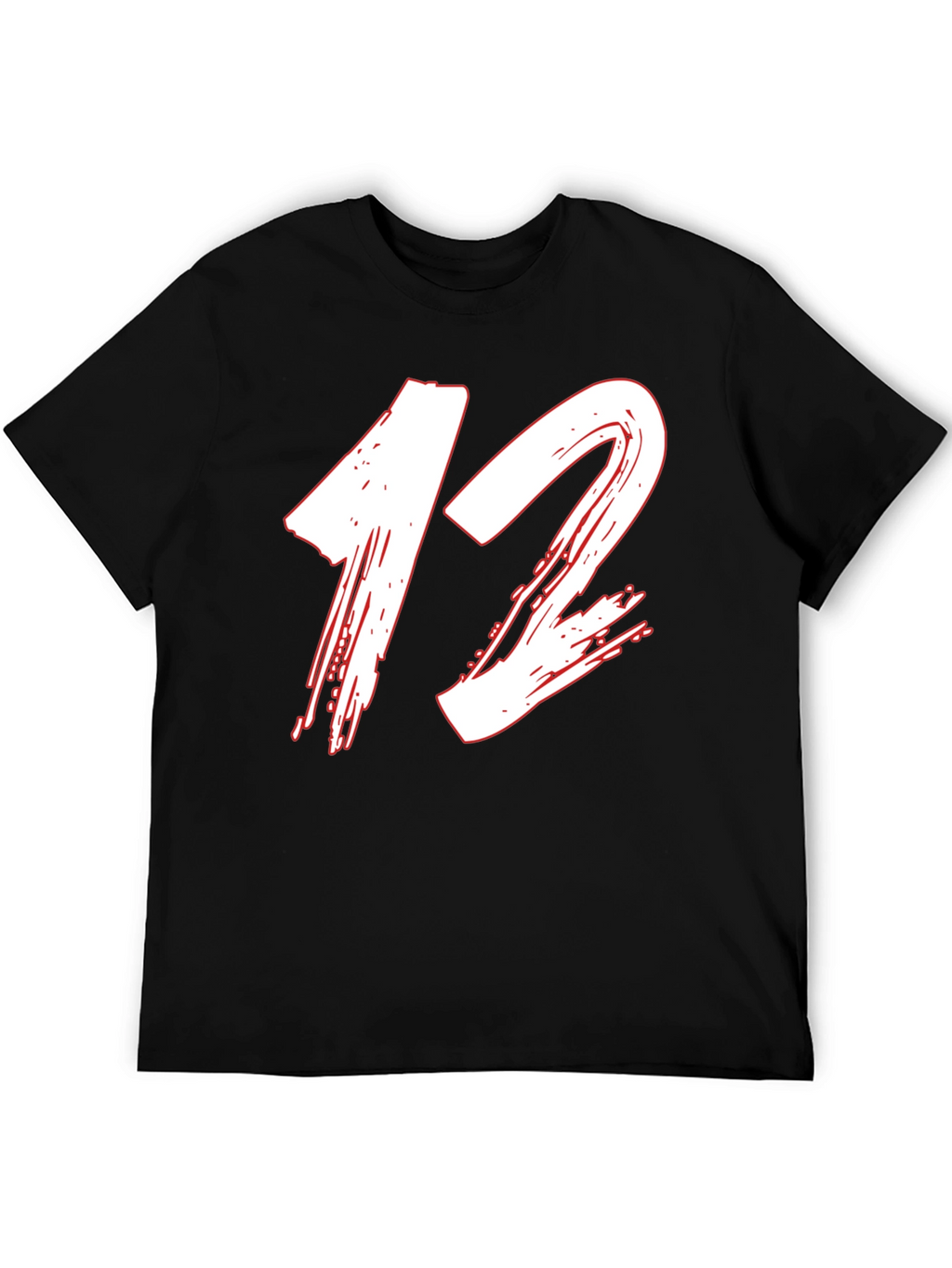 Number 12 Graphic Tee - Modern Streetwear Style