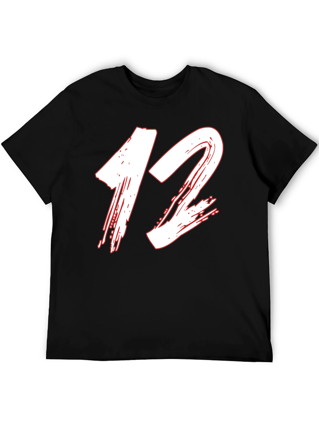Number 12 Graphic Tee - Modern Streetwear Style