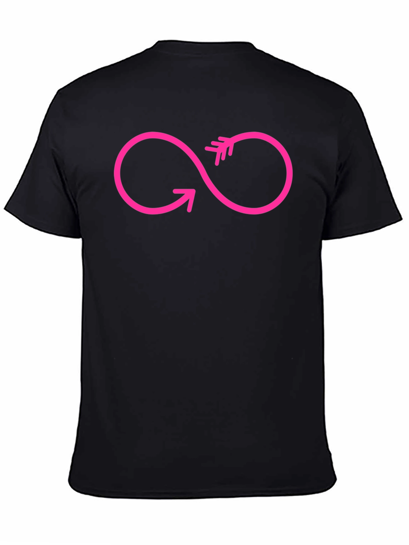 Infinity Arrow Graphic T-Shirt - Modern Style