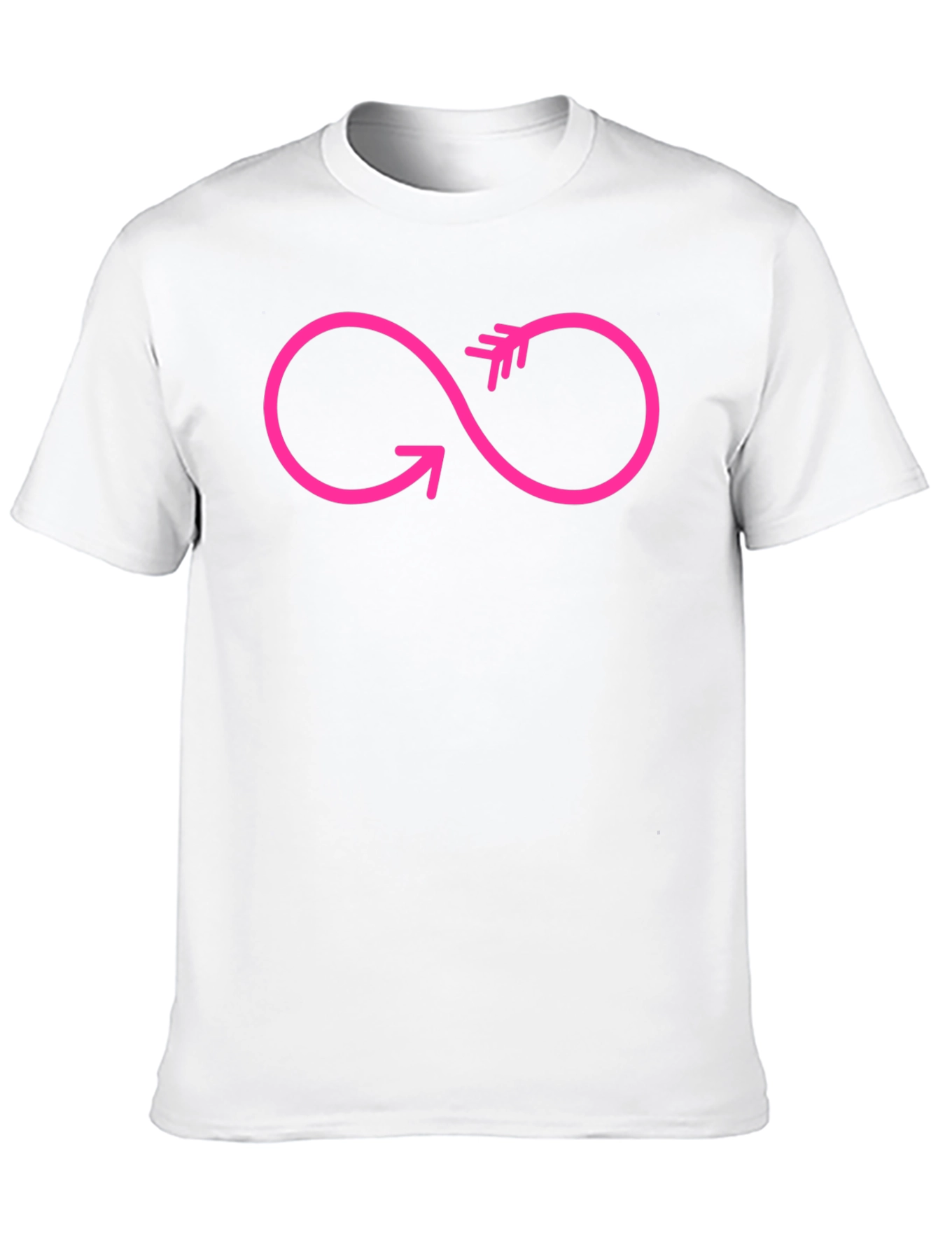 Infinity Arrow Graphic T-Shirt - Modern Style