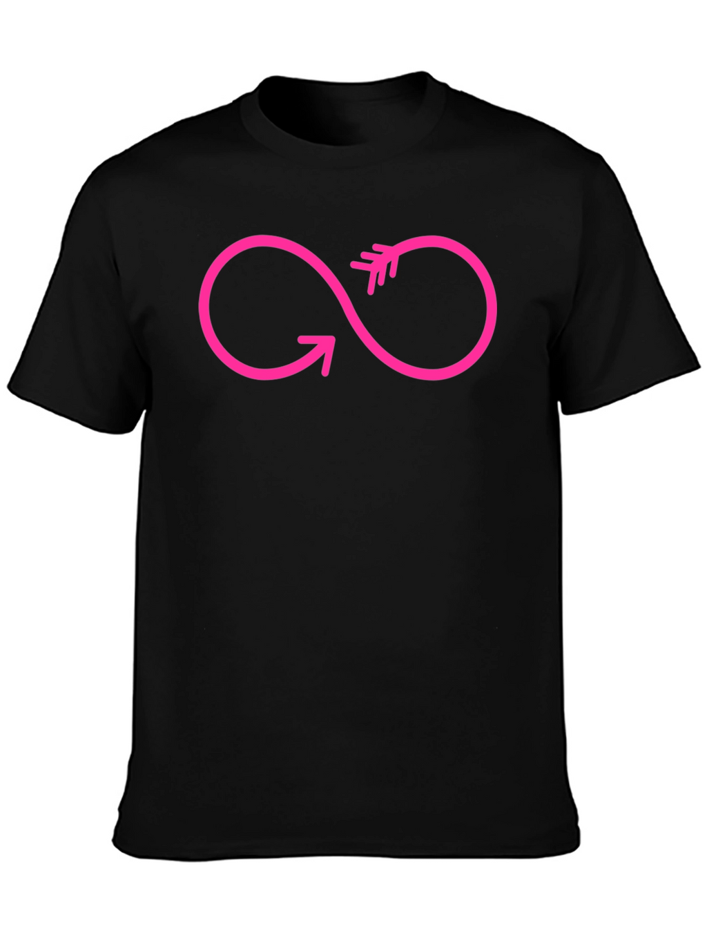 Infinity Arrow Graphic T-Shirt - Modern Style