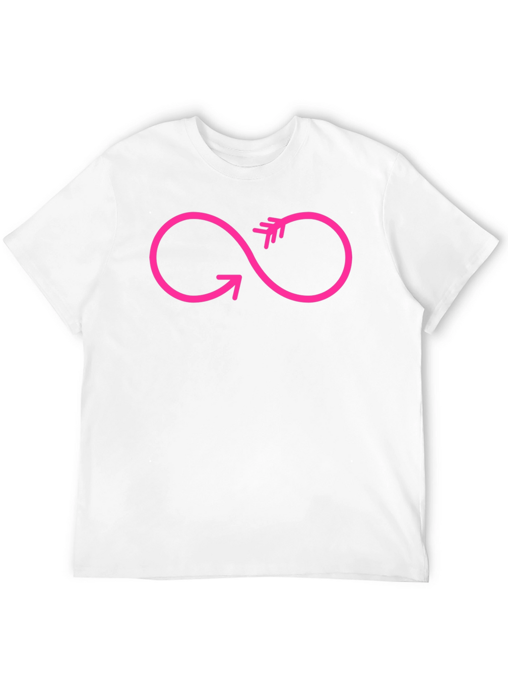 Infinity Arrow Graphic T-Shirt - Modern Style