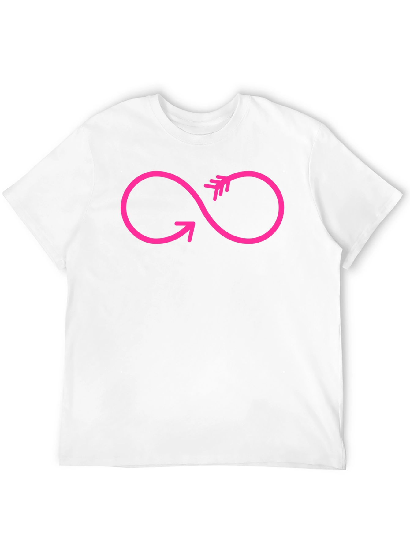 Infinity Arrow Graphic T-Shirt - Modern Style