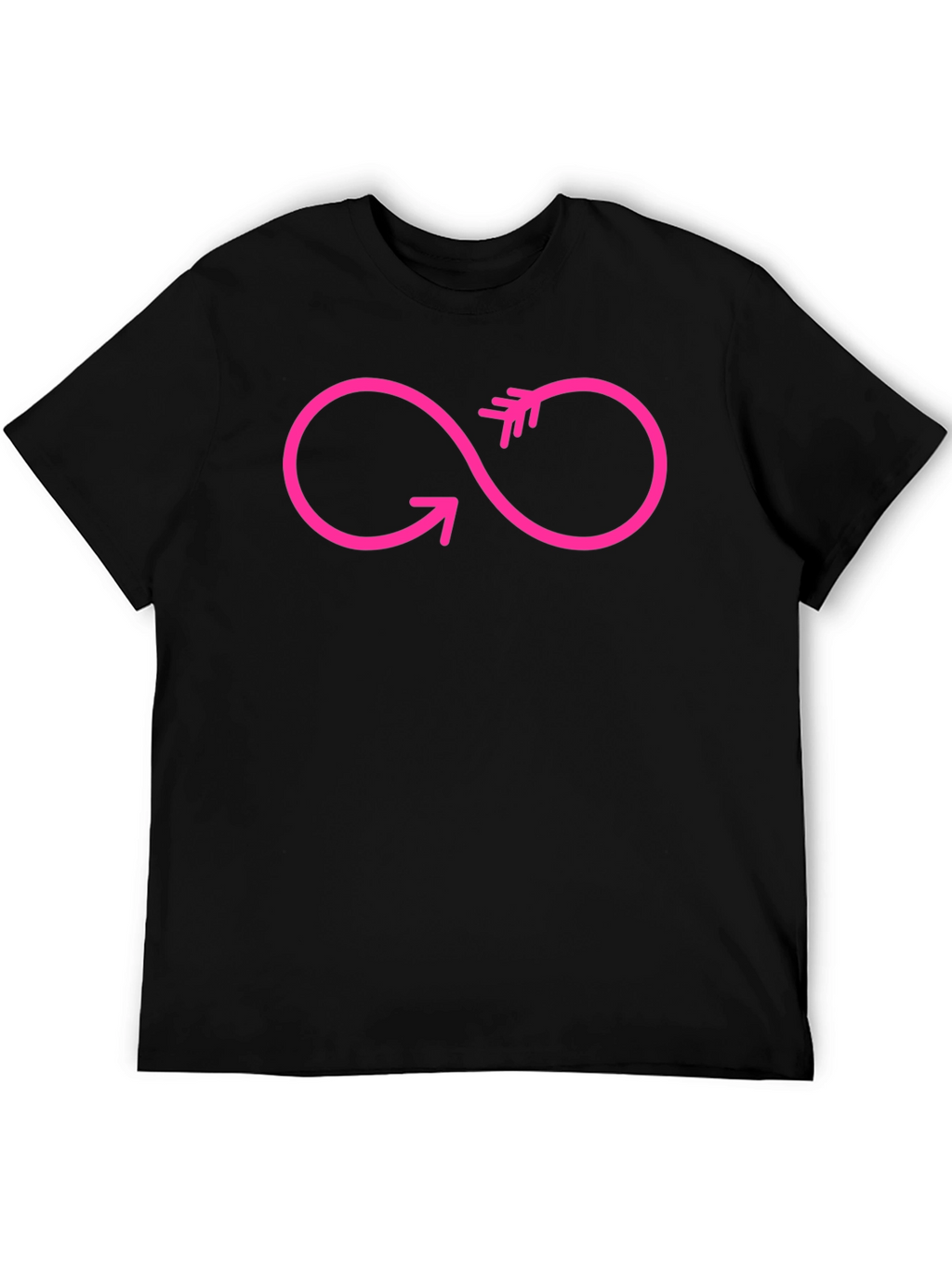 Infinity Arrow Graphic T-Shirt - Modern Style