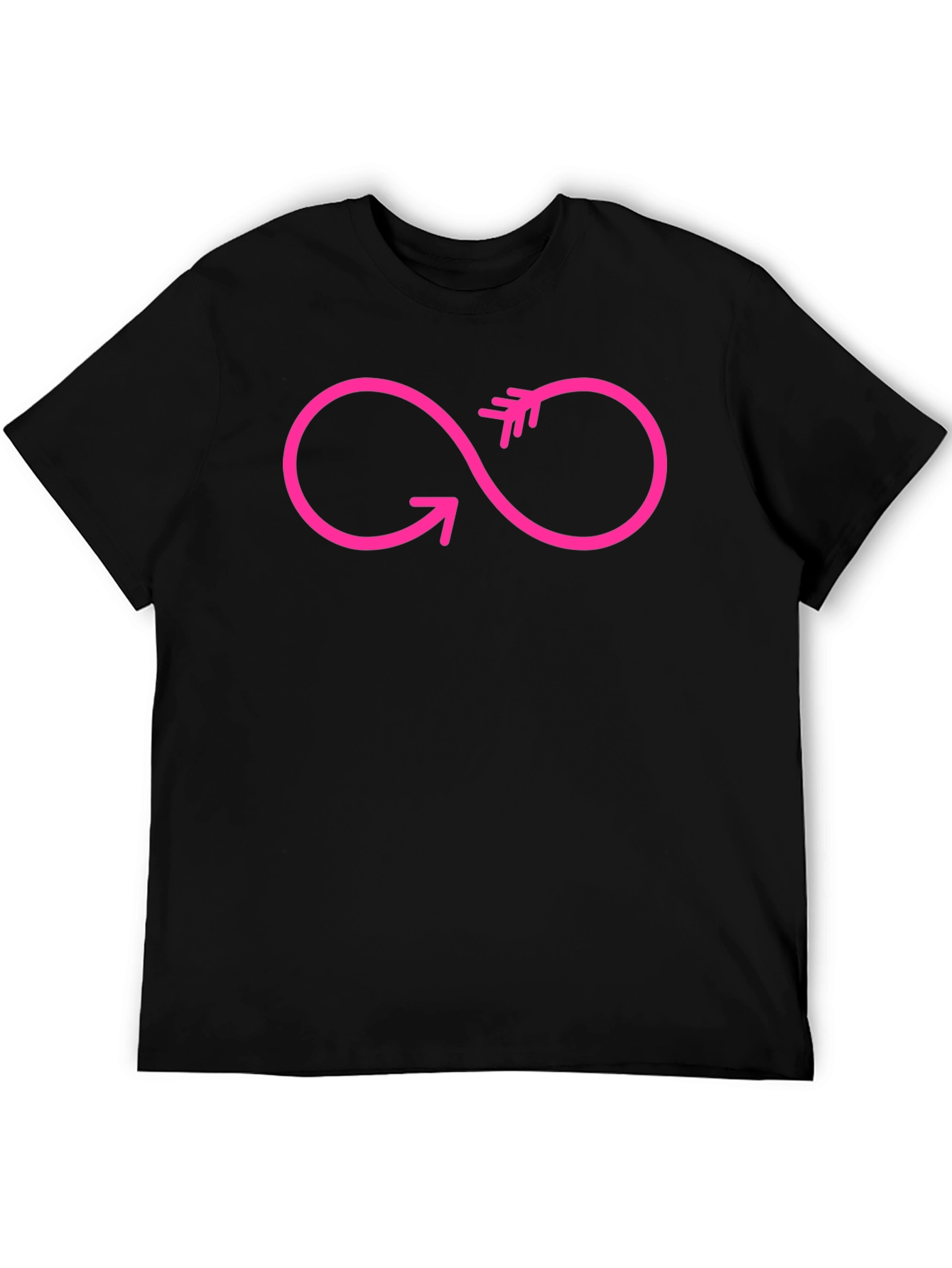Infinity Arrow Graphic T-Shirt - Modern Style