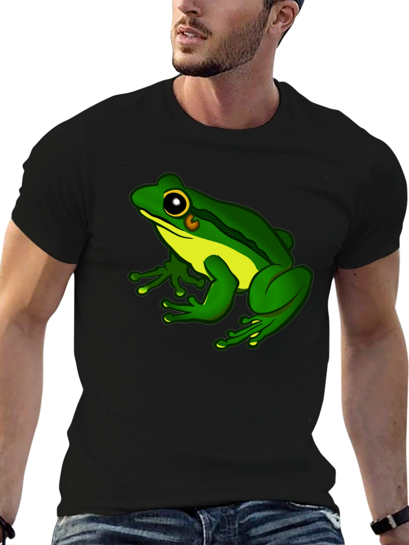 Frog Graphic T-Shirt - Premium Cotton