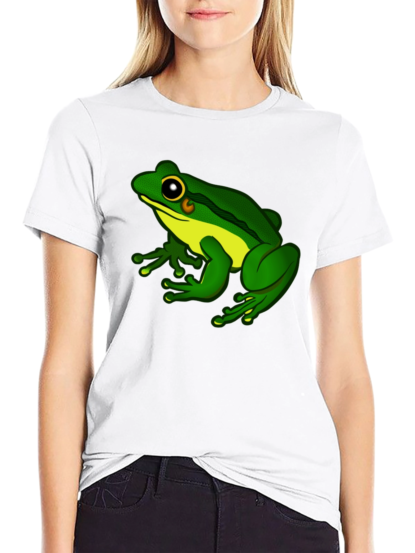 Frog Graphic T-Shirt - Premium Cotton
