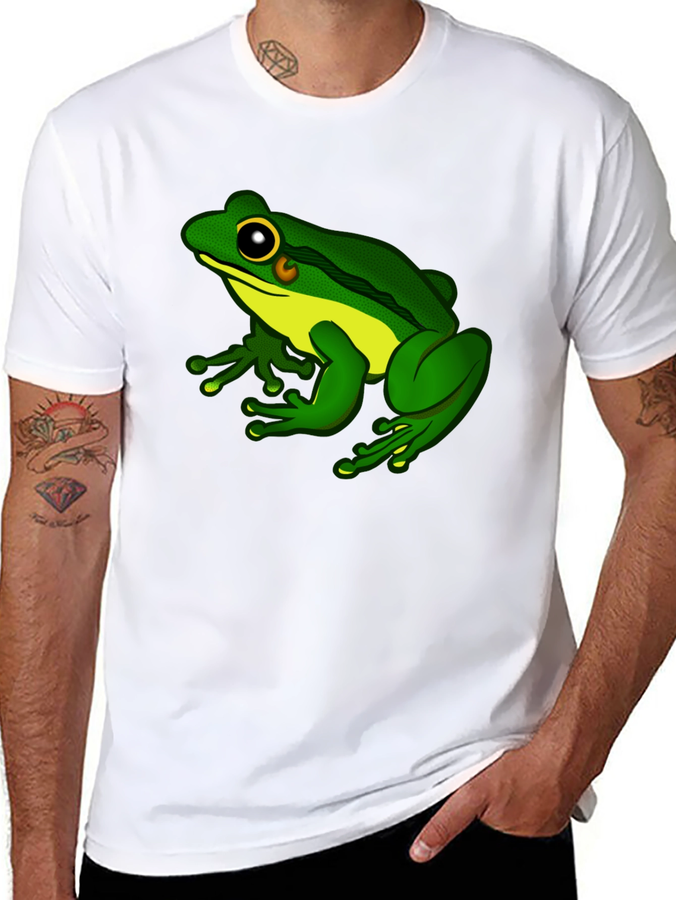 Frog Graphic T-Shirt - Premium Cotton