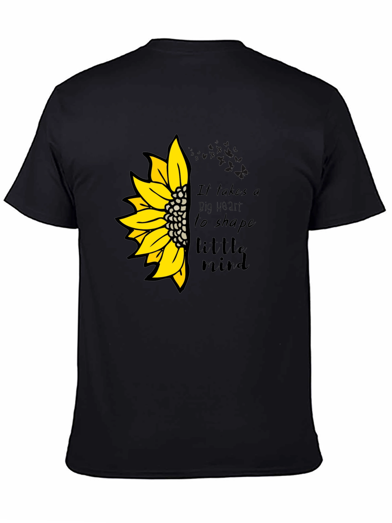 Sunflower Teacher Heart T-Shirt