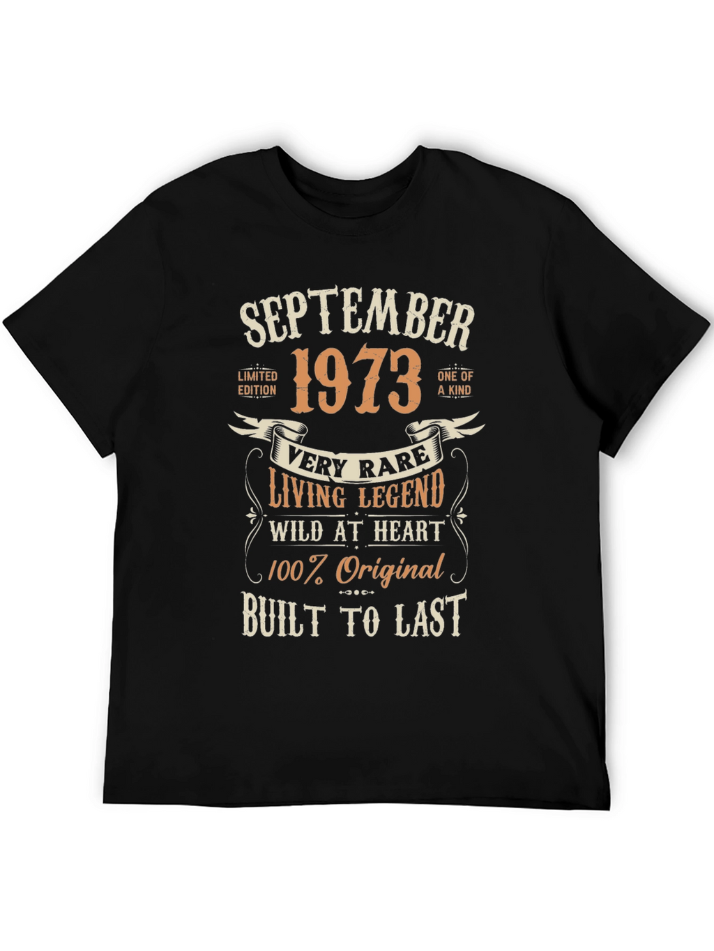 September 1973 Limited Edition Birthday T-Shirt