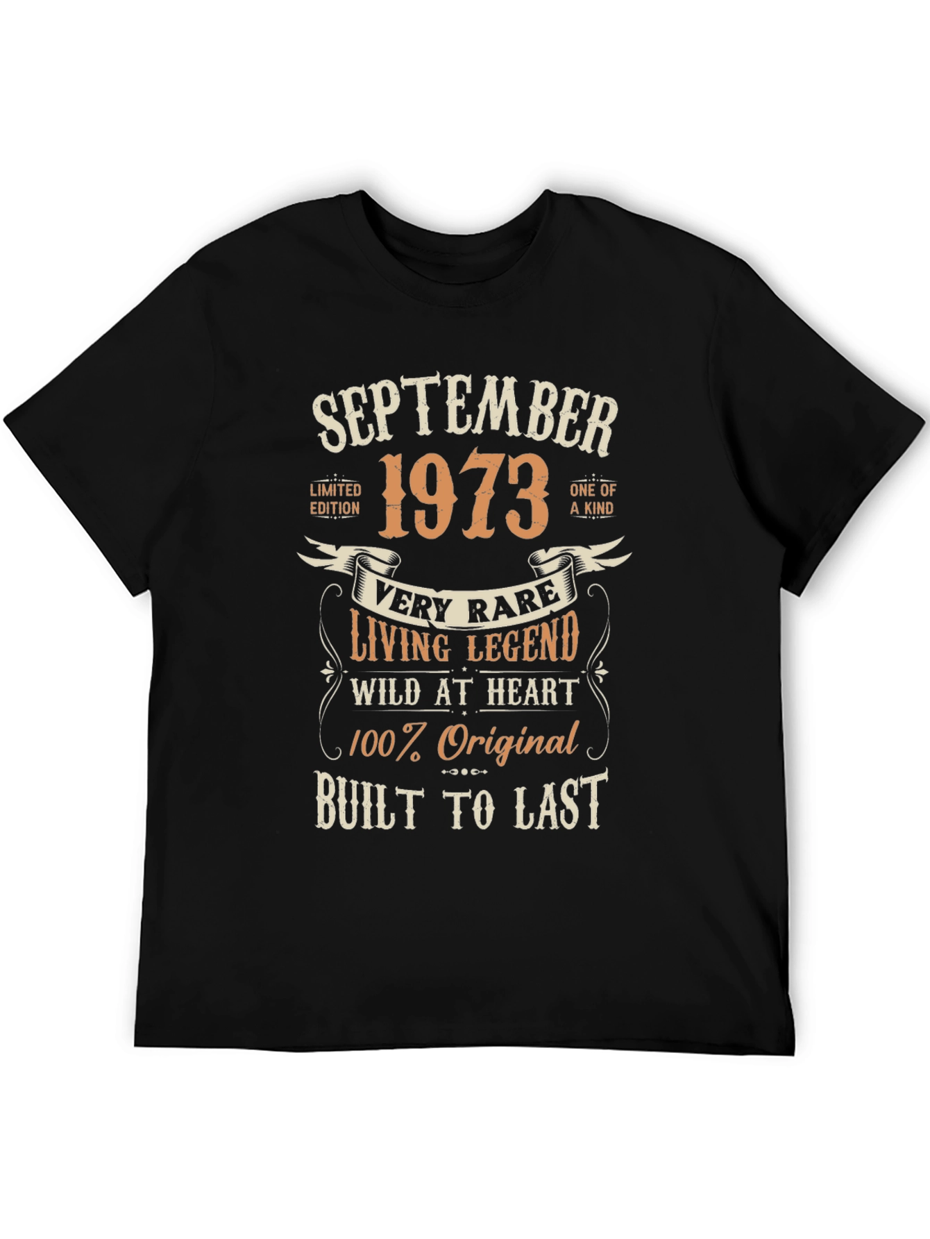September 1973 Limited Edition Birthday T-Shirt