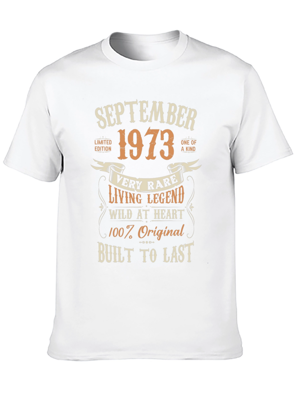 September 1973 Limited Edition Birthday T-Shirt