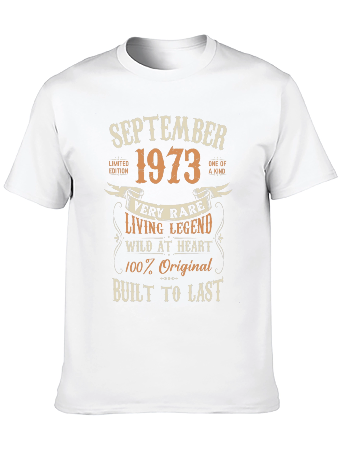 September 1973 Limited Edition Birthday T-Shirt