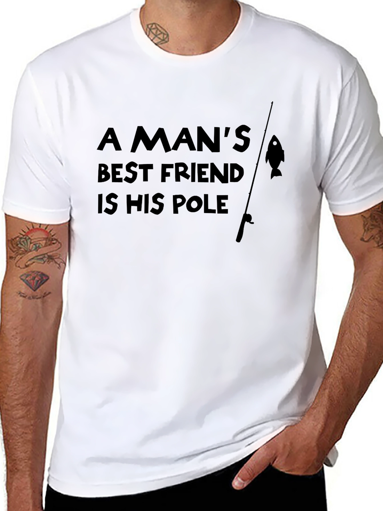 A Mans Best Friend is His Pole T-Shirt