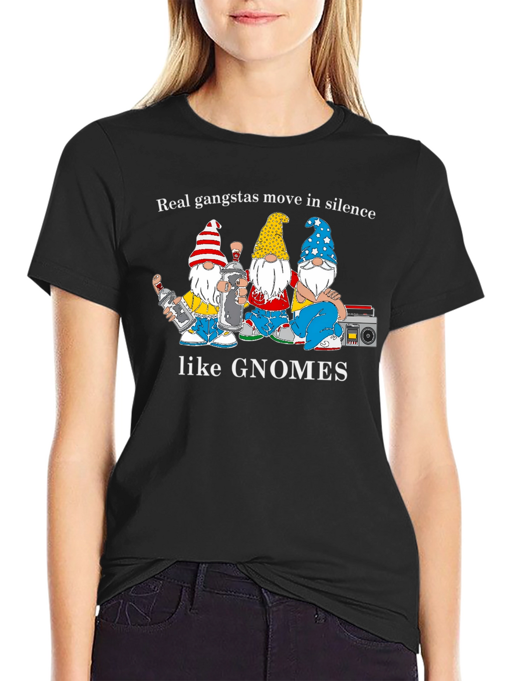 Gangsta Gnome Graphic T-Shirt